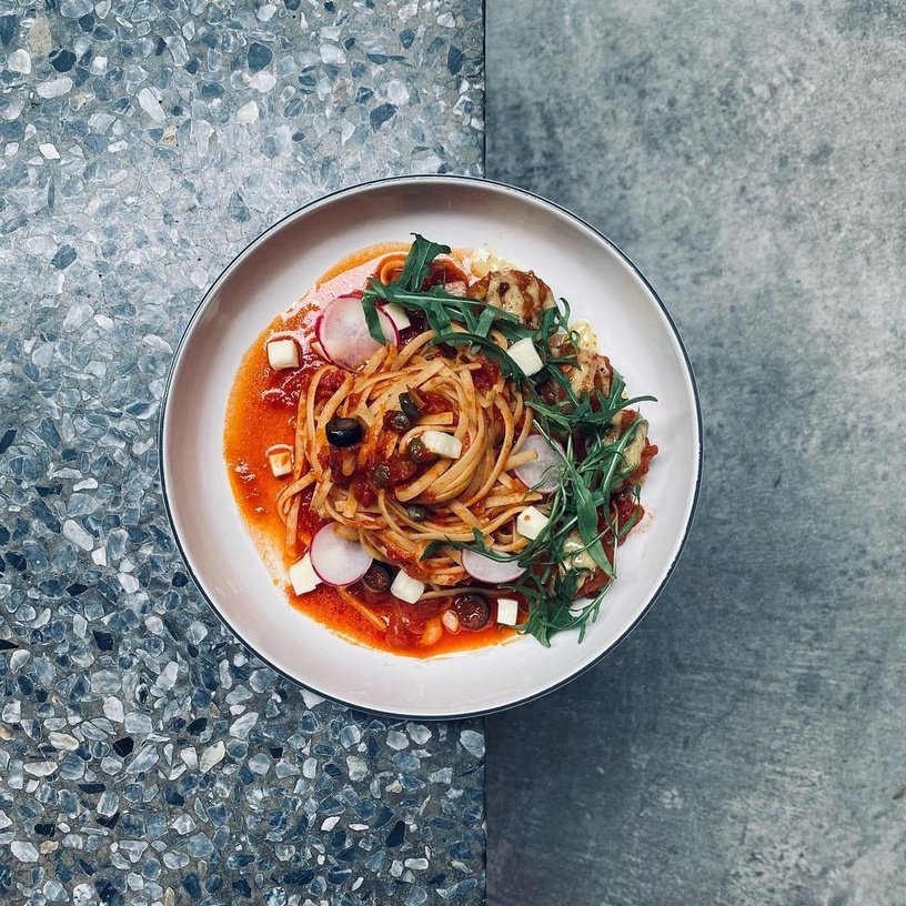 台北蔬食異料餐廳推薦1：Herban Kitchen &amp; Bar 二本餐廳