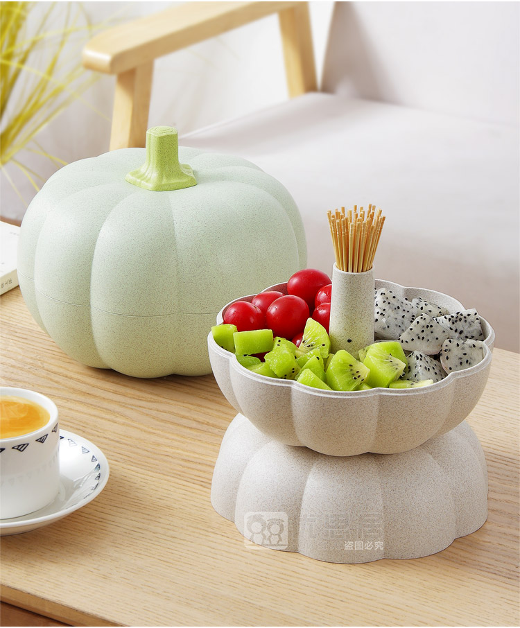 優思居南瓜造型水果盤