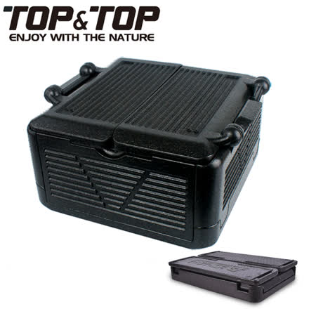 【韓國TOP&TOP】超輕量霸王折疊保溫箱(中型)/保冰/保冷/保溫