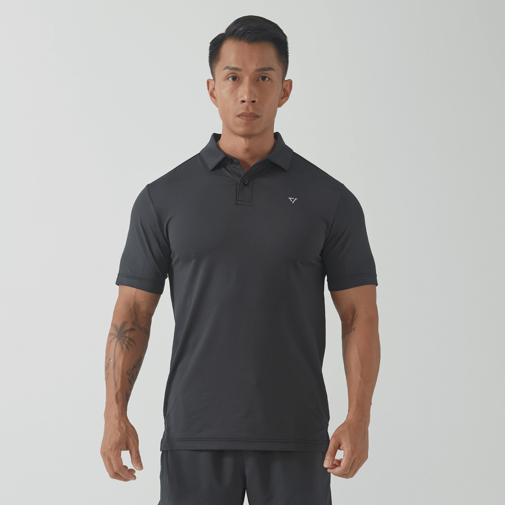 ArmorLite 抗菌機能POLO -【礦石黑】