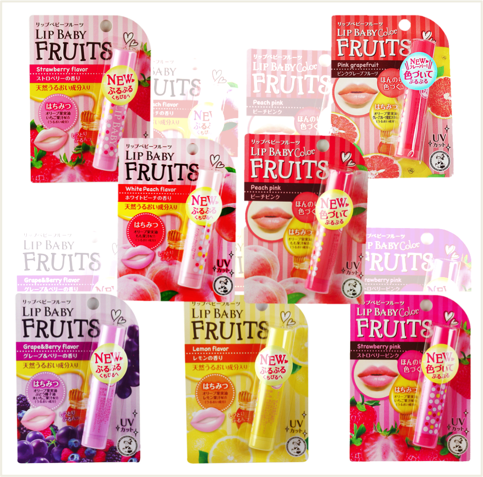 廠商合法進口商品 有中文標示 rohto 樂敦 lip baby fruits 果香潤澤護唇膏六款可選 後面數字為有效期限 可接受再下單 rohto 水潤護唇膏-葡萄柚 2021.12.30 roht