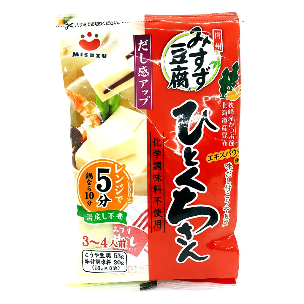 MISUZU 凍豆腐 83G 麵包超人豆腐53G/包 豆腐