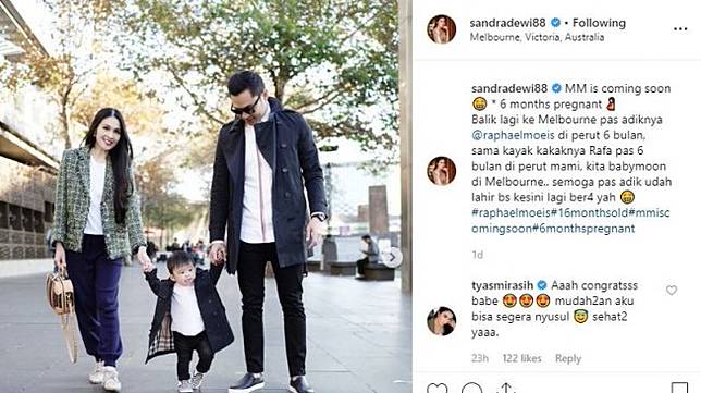 Keluarga Kecil Sandra Dewi