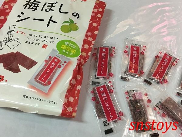 sns 古早味 日本梅片 iFactory 乾燥梅菓子 梅乾片 梅干片 板梅片 稻葉梅子片 40公克
