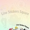 Line Stickers Square