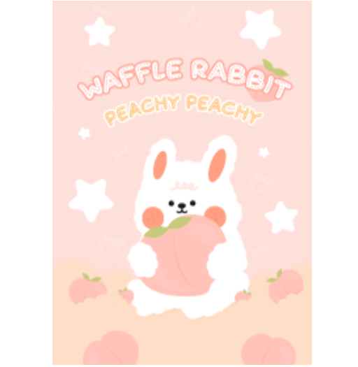 Waffle Rabbit : Peachy Peachy