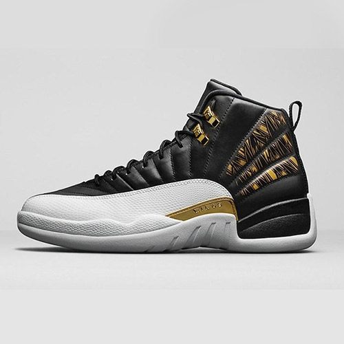 【現貨折後價$22800】NIKE Air Jordan 12 Wings 喬丹12代 白黑奧利奧 金扣 百搭 運動 男鞋 848692-033