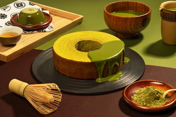 【廠商宅配】【微笑的樹】經典6吋厚切年輪蛋糕-極品抹茶 6吋/個 免運