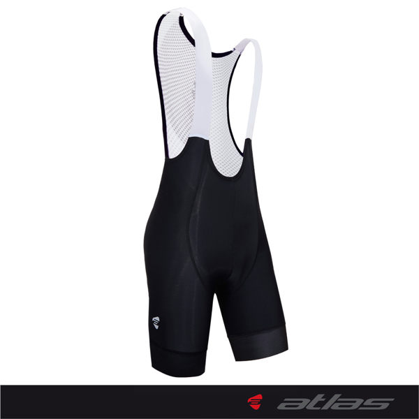 【亞特力士ATLAS】 男五分刷毛吊帶褲(五代) 12~18℃ SB-711-B(黑)