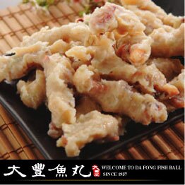 【大豐魚丸】火鍋料鍋物炸物專家-魷魚羹-600g(大份)