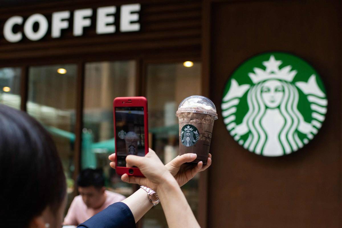 People can get Starbucks delivered in 30 minutes by asking their smart
