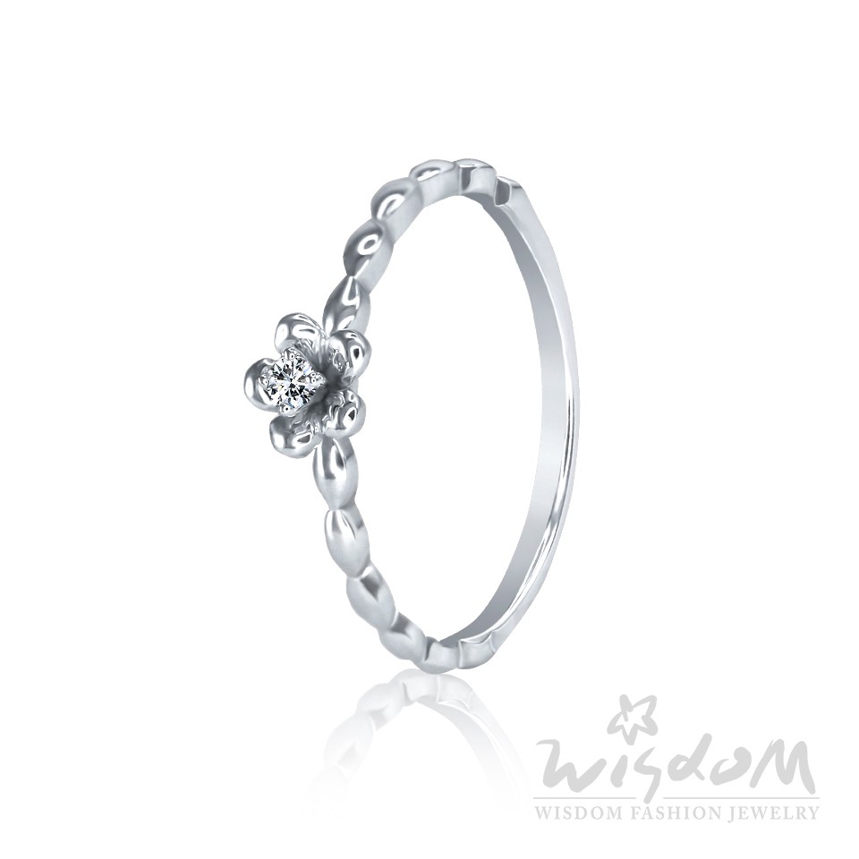 【商品規格】1.天然鑽石1顆，約0.03克拉2.14K金(成色585)【鑽石保養需知】 1.在佩戴鑽石首飾的時候，要儘量避免油污，油污會嚴重影響鑽飾的光澤。 2.使用化妝品時，儘量不要佩戴鑽石首飾，某