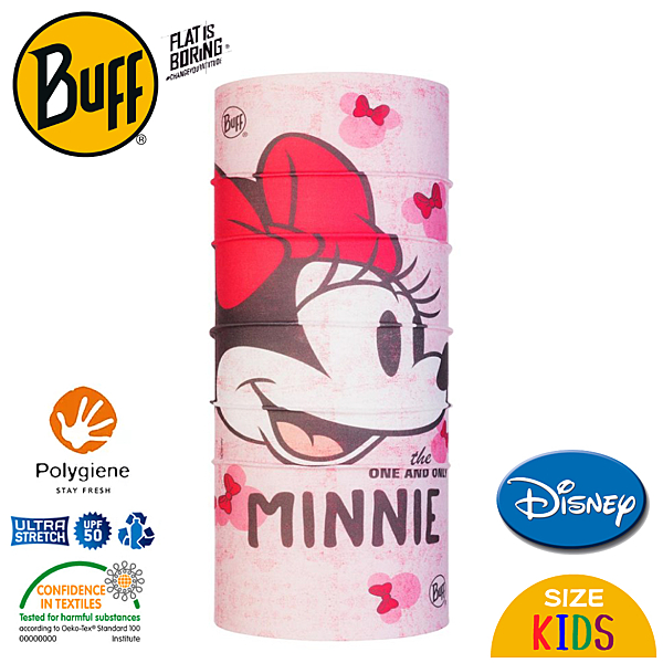 ●迪士尼正版授權 米妮系列頭巾 ●萬用魔術頭巾 ●四向彈性高延展 ●極速快乾.吸濕排汗 ●無接縫設計