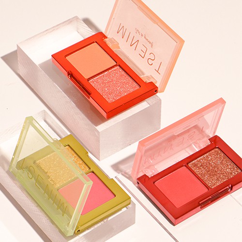 minest 光影變幻雙色眼影盤