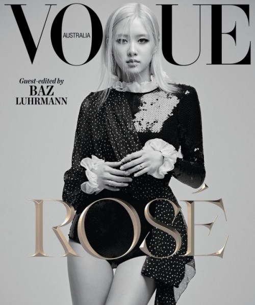 BLACKPINK Rose ロゼ ーRー 直筆サイン色紙 Vogue ロゼ表紙 BLACKPINK Rose ロゼ ーRー 直筆サイン色紙 Vogue ロゼ表紙