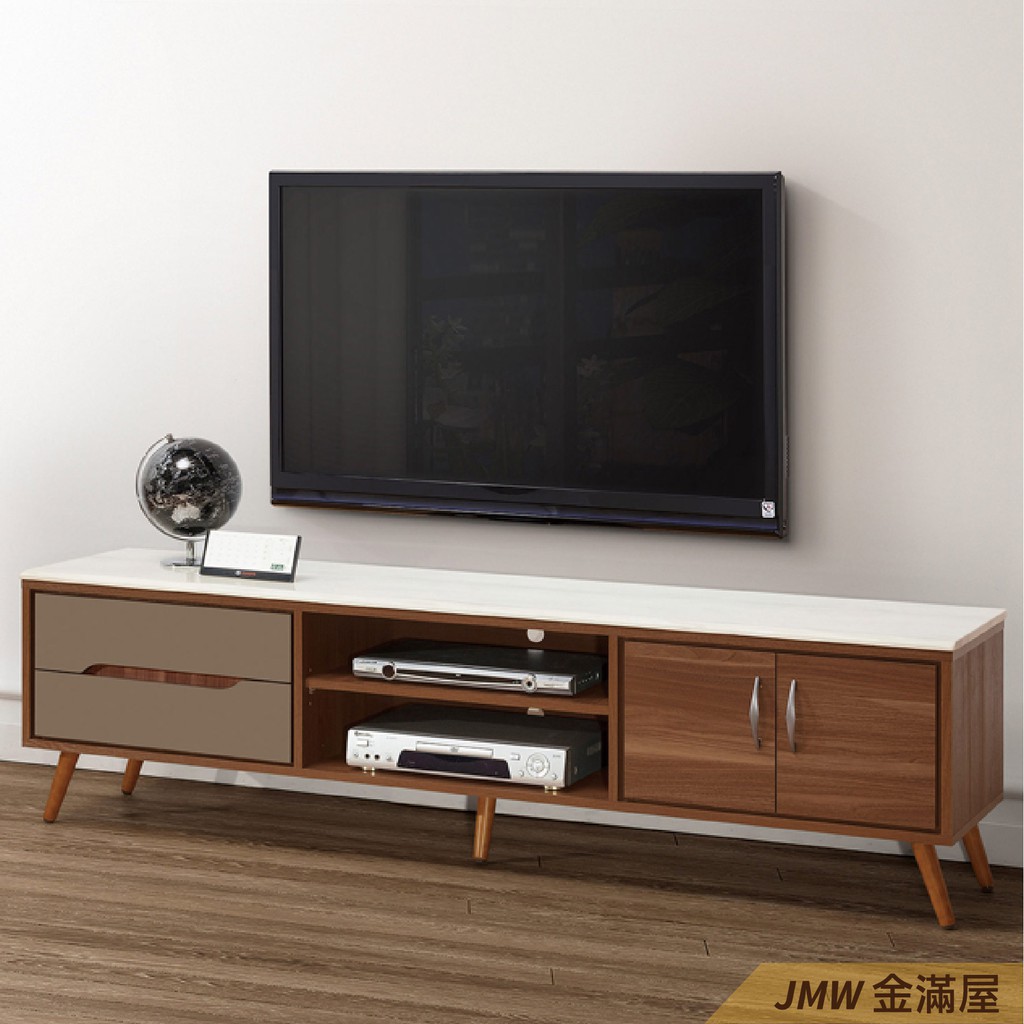 【商品特色】現代設計感深受大眾族群喜愛【商品規格】寬182x深41x高51.4(公分) 材質:1.正面 . 面板 . 側板皆防蛀木心板專利 2.技術耐磨紋同調浮雕壓紋 3.實木腳 ( 底下高度 16c