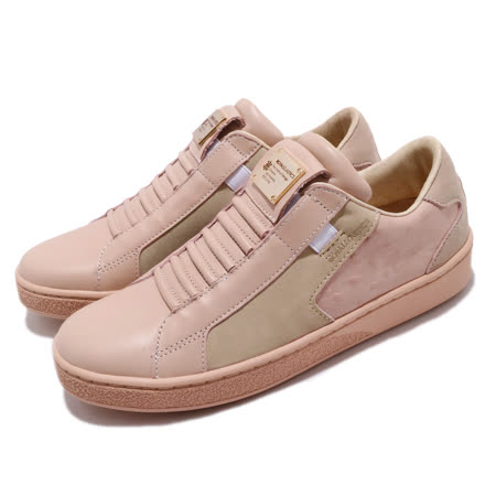 品牌: ROYAL ELASTICS型號: 92684777品名: Adelaide特點: 經典款 套腳 皮革 質感 穿搭 球鞋 粉 灰