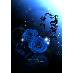 願いが叶う❤︎青い薔薇「神の奇跡♡」