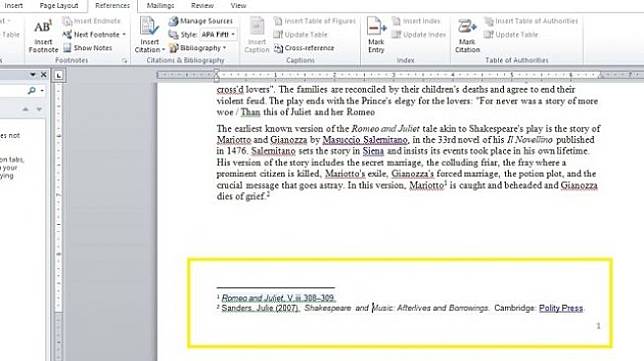 Cara Membuat Footnote Di Microsoft Word Lebih Rinci Dan Rapi Suara Com Line Today