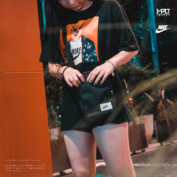 「折券後1080」IMPACT Nike Sportswear Story Pack 12 柴犬 短T 黑 白 男女 BQ0186-100 BQ0186-010