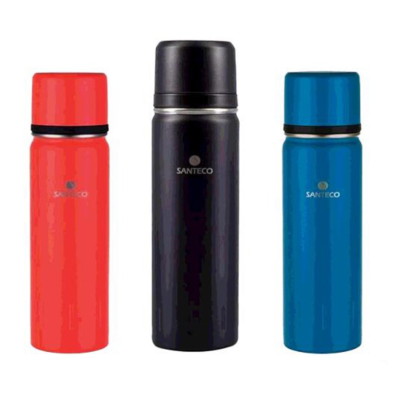 商品規格品名 Santeco Kolima 保溫瓶組 1公升 + 500毫升顏色 黑＋紅色 / 黑＋藍色內容量/入數 兩入商品容量 590ML(紅/藍色） / 1000ML(黑色)商品重量 590毫升