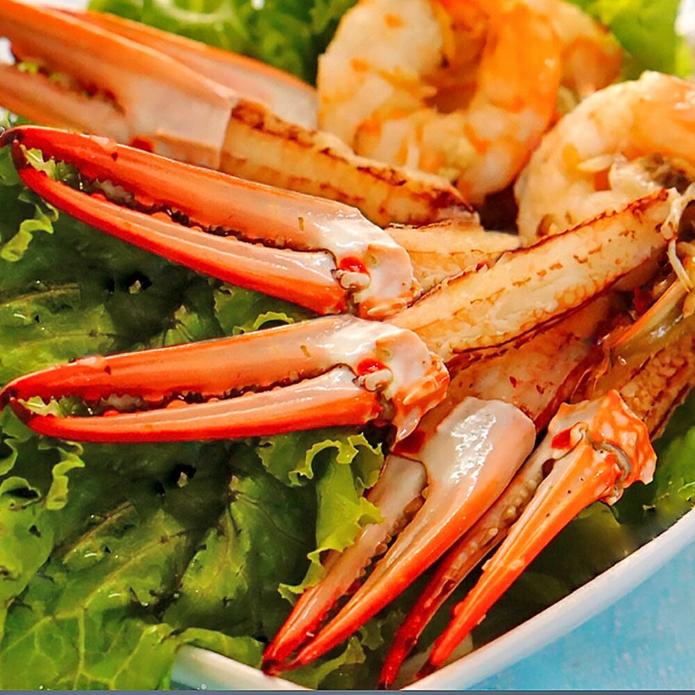 【阿家海鮮】【限時買一送一】鮮凍藍鑽蟹鉗22~25隻(250g±10%/盒)