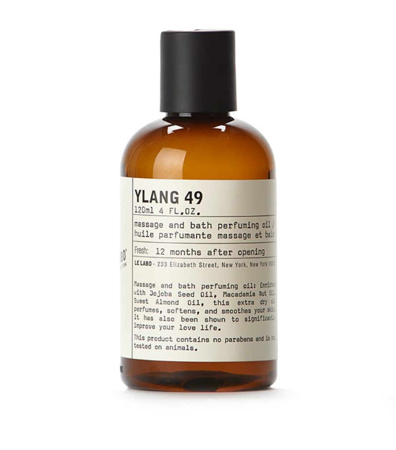 Expertly crafted with a blend of 49 complementary essences, the floral scent of Le Labo's Ylang 49 h