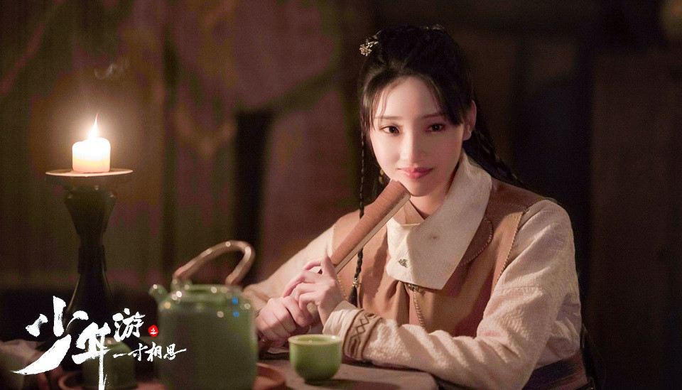 熱播甜寵劇古裝女神10：許夢圓《少年遊之一寸相思》