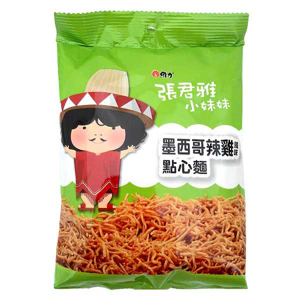 維力 張君雅小妹妹 墨西哥辣雞點心麵 78g【康鄰超市】