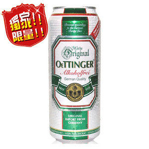 【整箱x24罐】無酒精啤酒 素啤酒 Alc.0.0% 德國進口 歐廷格500ml
