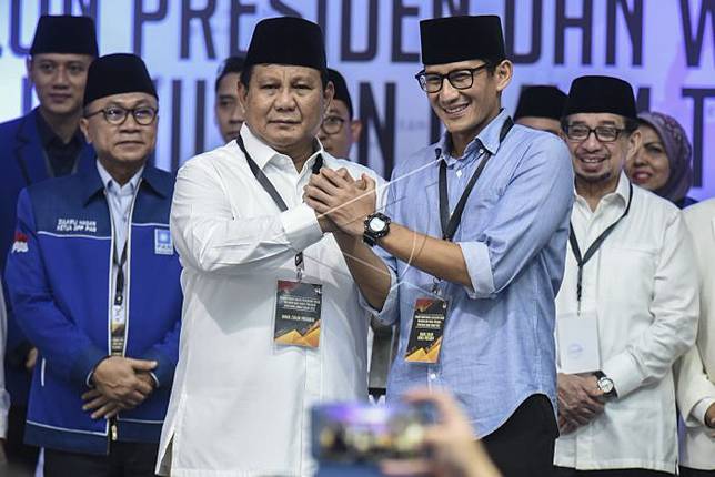  Timses Pemenangan Prabowo - Sandiaga Bakal Diumumkan Pekan Ini   