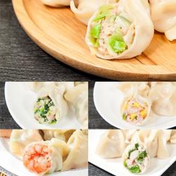 ◎水餃達人-綜合水餃50粒|◎|◎種類:人氣小吃主要食材:豬肉風味:台式口味:不辣份數/規格:50粒/袋保存方式:冷凍-18℃以下保存期限:有效期限2019-10-27食品業者登錄字號:F-12433