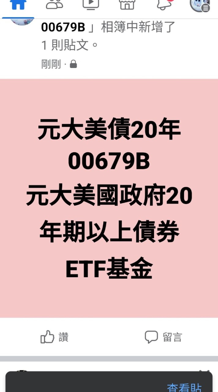 美債/ETF/基金/討論交流平台