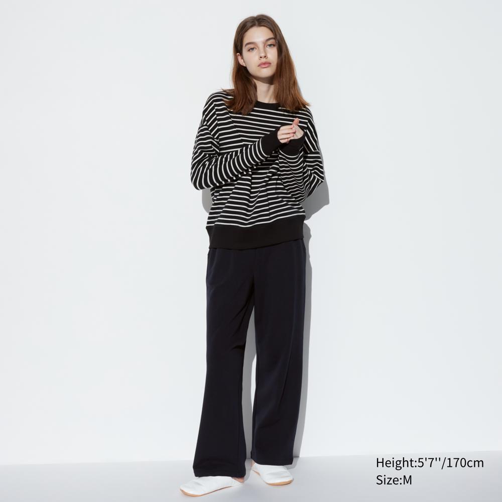 特級彈性條紋休閒服組(長袖)