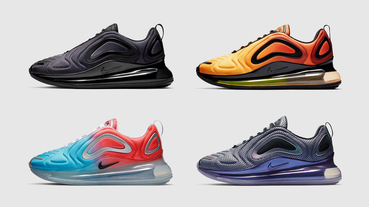 官方新聞 / Nike Air Max 720 首發配色一覽