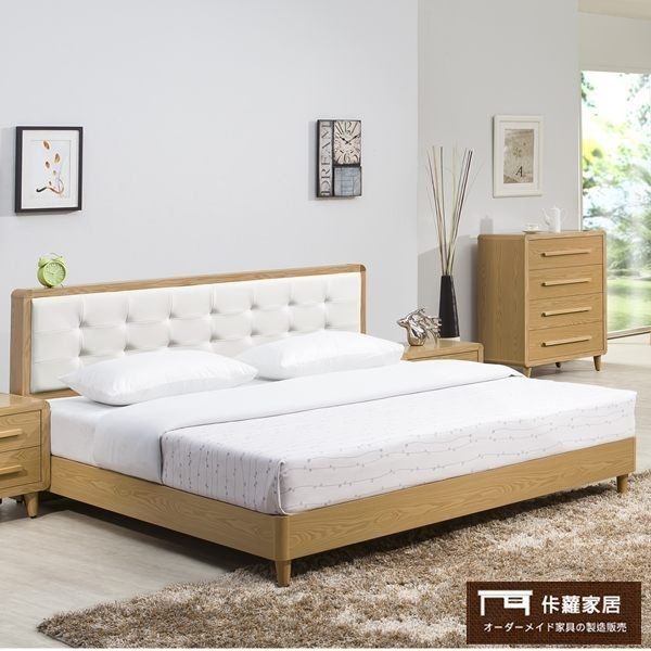 【佧蘿家居館】Chloe 克洛伊5尺床組 (標準雙人)【C0299】