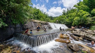 新北市玩水秘境【清水坑】雙溪區溪邊烤肉戲水池