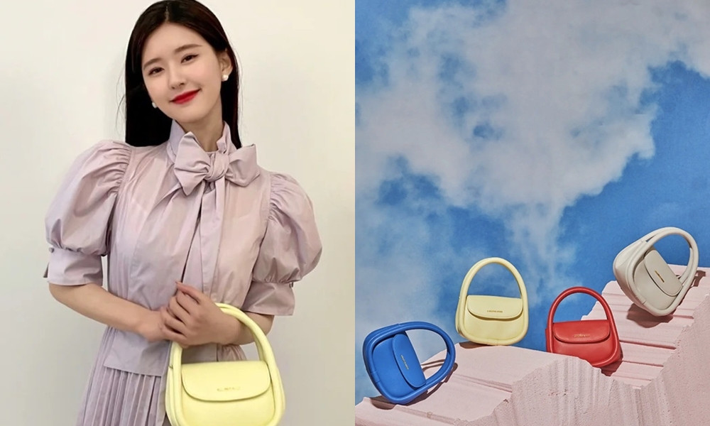 趙露思平價包款：Amazing Song 軟歐包中號，約NT.2,643