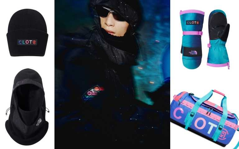 BEANIE／1,980元、MASK／2,680元、GLOVES／4,880元、TRAVEL DUFFEL／7,380元（圖／品牌提供）