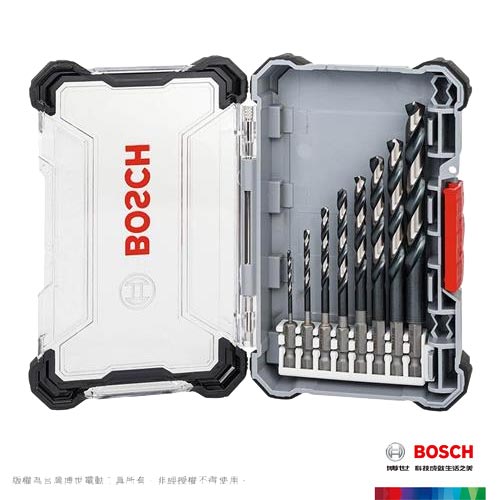 BOSCH 玻璃磁磚鑽頭八件組 (2608577146)