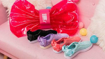 更綺麗夢幻的蝴蝶結 PUMA 推出 SUEDE BOW 鞋款