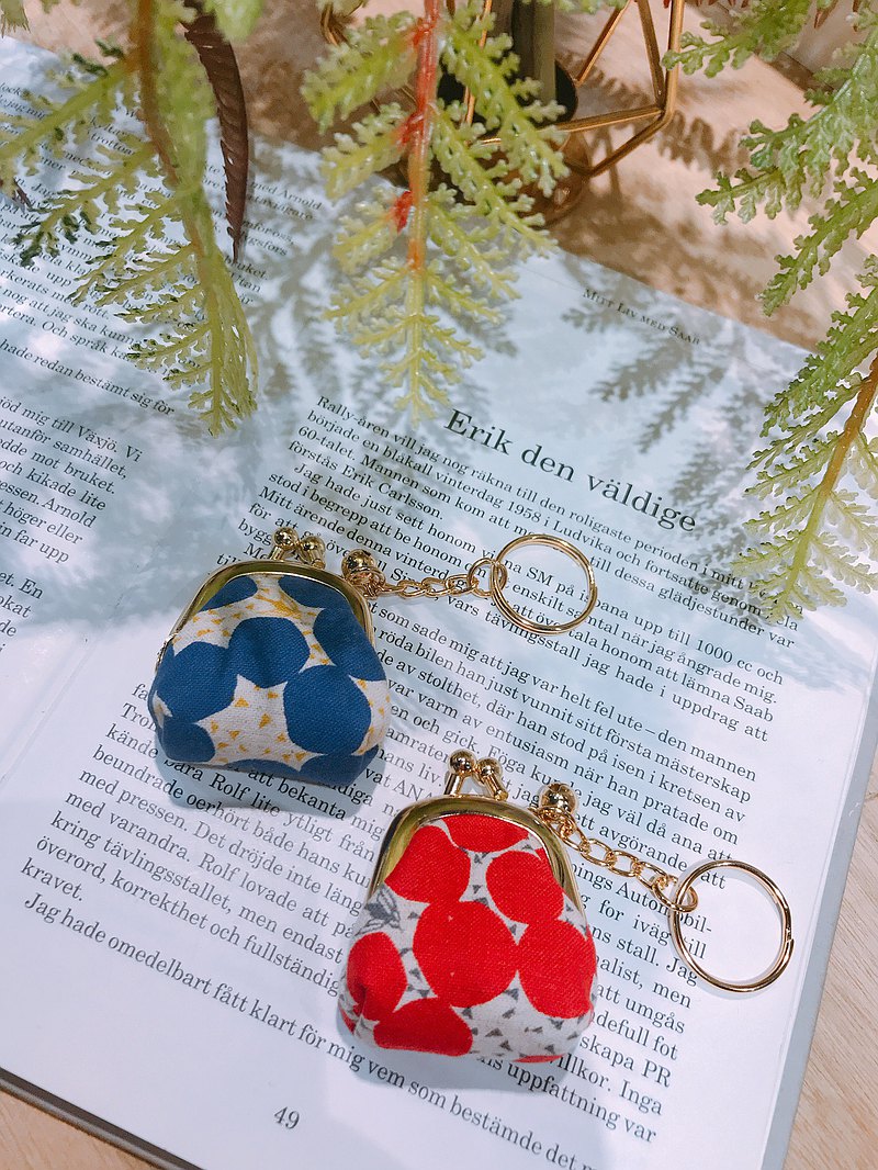 *史上最小的零錢包結合鑰匙圈，讓口金包為您保護心愛的物品*