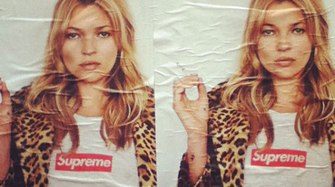 超級名模Kate Moss登上Supreme 2012春季宣傳海報