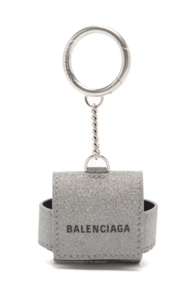 BALENCIAGA Cash metallic Airpods case