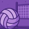 วอลเลย์บอลสีม่วง 🤍💜