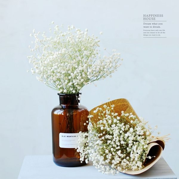 乾燥花 滿天星 整束 百搭配花 永生花 仿真花 素材 不凋花 人造花 乾燥花束 花藝設計 婚禮佈置