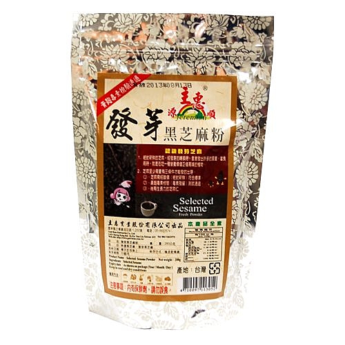 ★發芽黑芝麻粉營養價值高,可加於牛奶,豆漿.白(糙)米飯.芝麻湯圓等日常食用