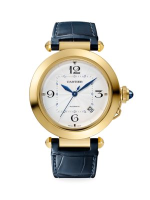 From the Pasha de Cartier Collection. Reflecting the same languid opulence in design as the original