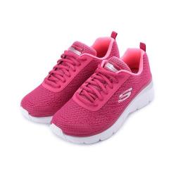 SKECHERS FASHION FIT 綁帶運動鞋 桃 12719-RAS 女鞋