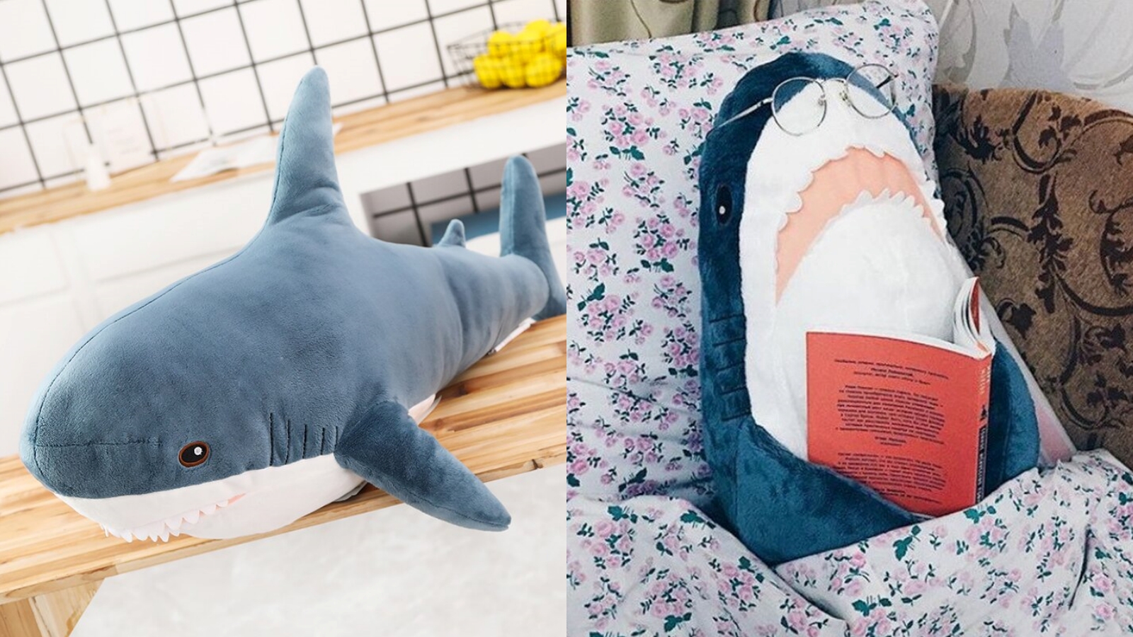 鯊魚抱枕